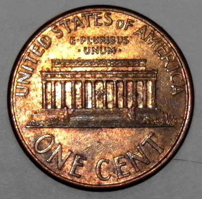 1999-P-Memorial-Cent-With-Nice-Column-DDR-Not-Listed-On-Doubleddie.com